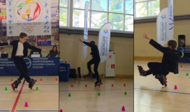 Young Inline Skater’s ‘Smooth Criminal’ Freestyle Slalom Performance