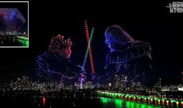 Star Wars Themed Drone Light Show