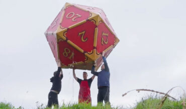 Constructing And Rolling The World’s Largest D20 Die