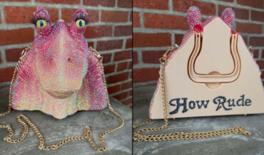 Custom Bedazzled Jar Jar Binks Purse