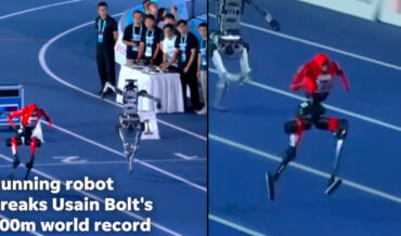 Bipedal Robot Beats Usain Bolt’s 100m Sprint Time
