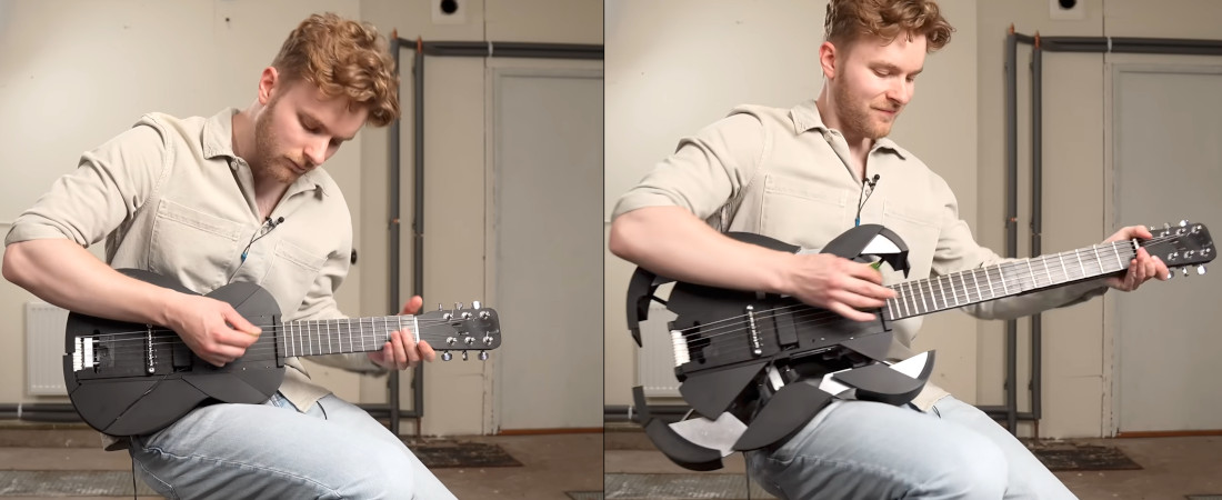 Ukulele That Instantly Transforms Into Guitar