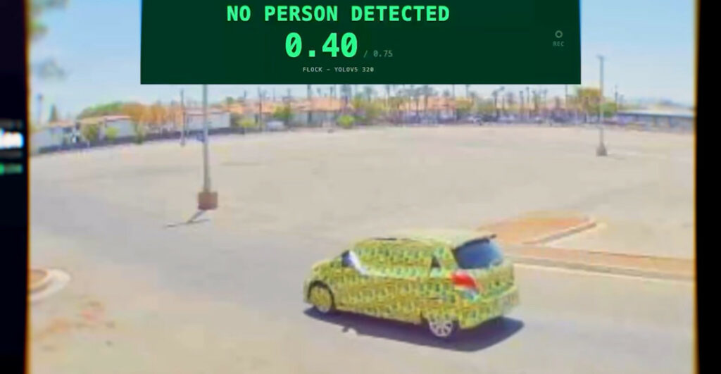 Attempting To Make A Car Undetectable By Flock AI Cameras