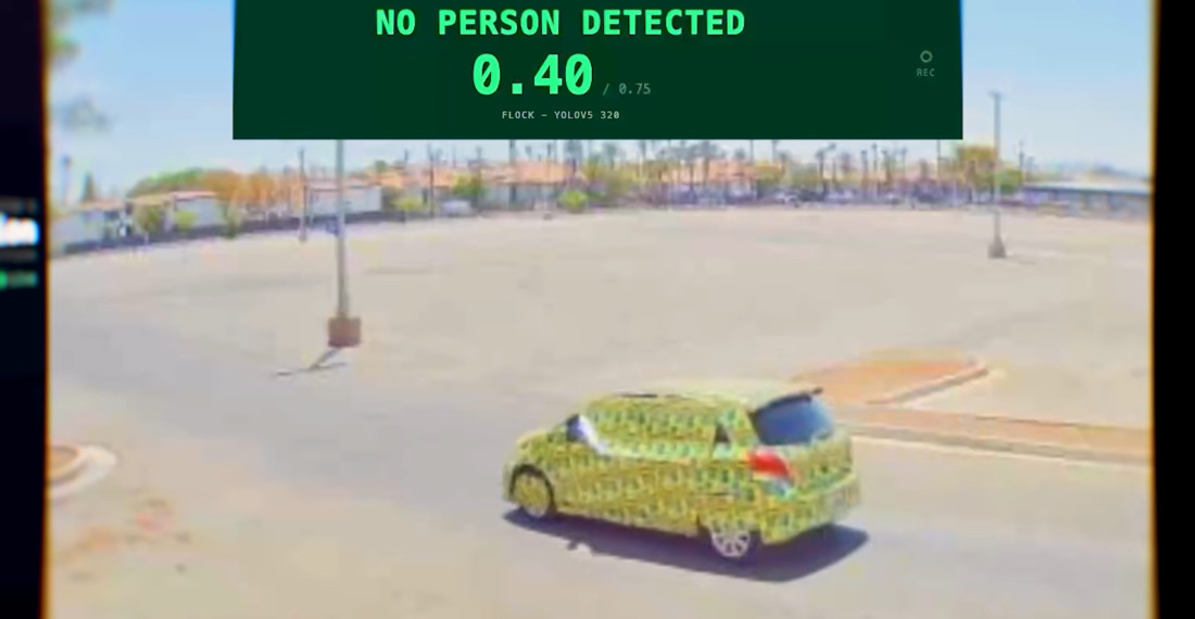 Attempting To Make A Car Undetectable By Flock AI Cameras