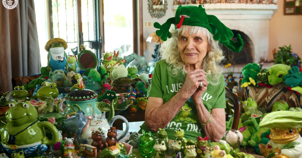 Guinness World Record For Most Frog Memorabilia