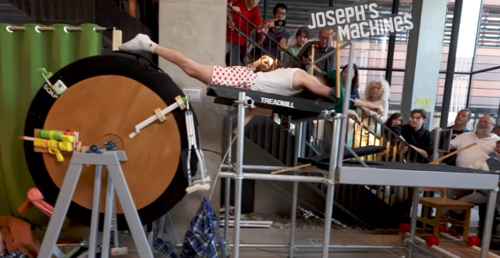 Morning Ritual Rube Goldberg Machine Gets You Out Of Bed, Face Washed, Dressed, And Fed