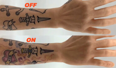 Tattoos That Can Be Turned On And Off With Light